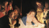 Nativity, Advent, Christmas Prayer Card